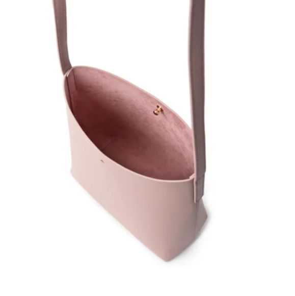 Samara Bags Samara Shoulder Bag Medium Crossbody Peony Pink Vegan Leather New Poshmark